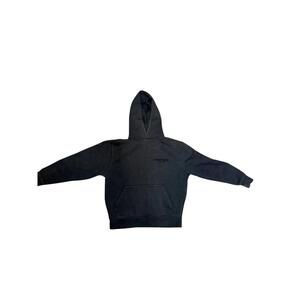 Fear of God Essentials Pullover Hoodie – Black – Kids Small
